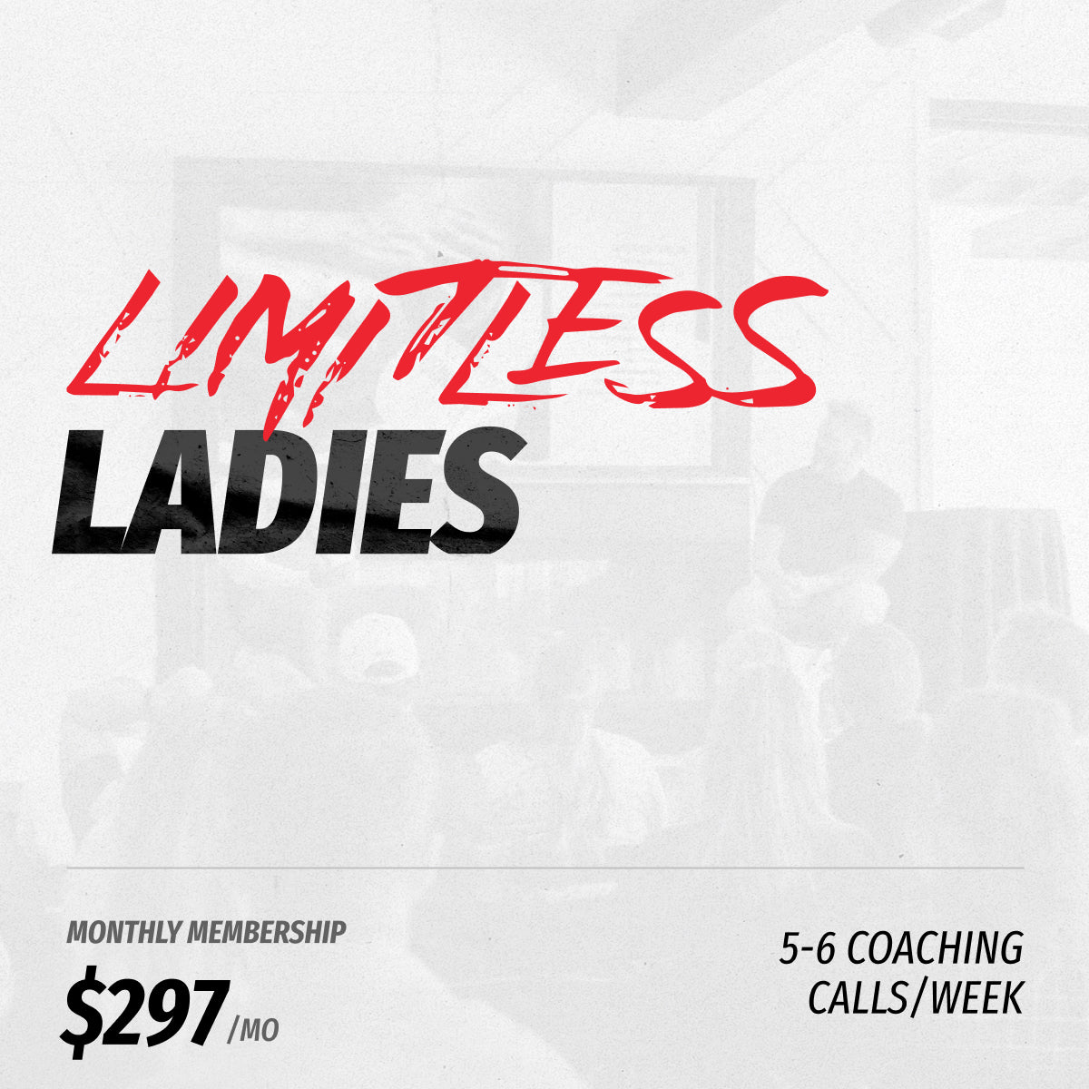 LIMITLESS LADIES MEMBERSHIP
